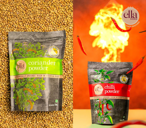Ella Foods Coriander & Chilli Powder
